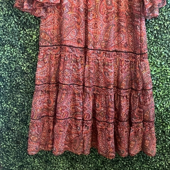 NWT Misa - Genevieve Dress in Bohemian Paisley - Picture 5 of 7